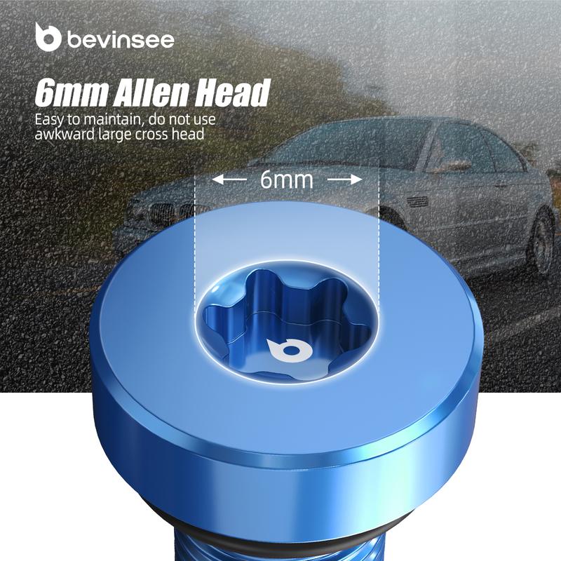 Coolant Thermostat Housing Bleed Screw for BMW F10 F11 F20 F22 F30 F31 G20 G30 E46 E39 E90 E92 E87 E60 X3 E83 F25 X5 E53 E70 F15