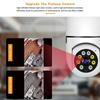 8MP E27 Bulb Wifi Surveillance Camera Indoor 4X Digital Zoom AI Human Detect Full Color Night Vision Wireless Cameras Smart Home