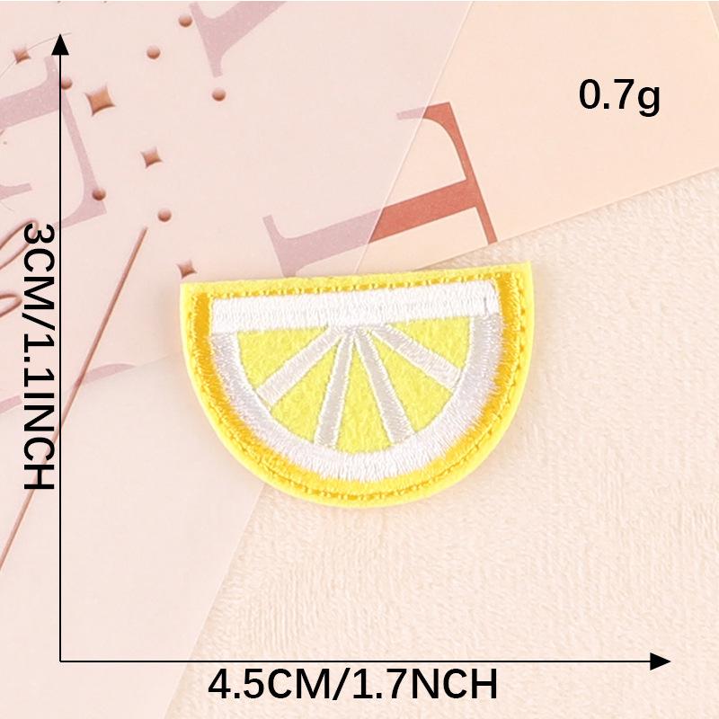 

Милий Фруктовий Комбінаційний Одяг Капелюхи Аксесуари Ювелірні Вироби Вишивка Тканинні Наліпки Штампи тощо 5pcs помаранчевий