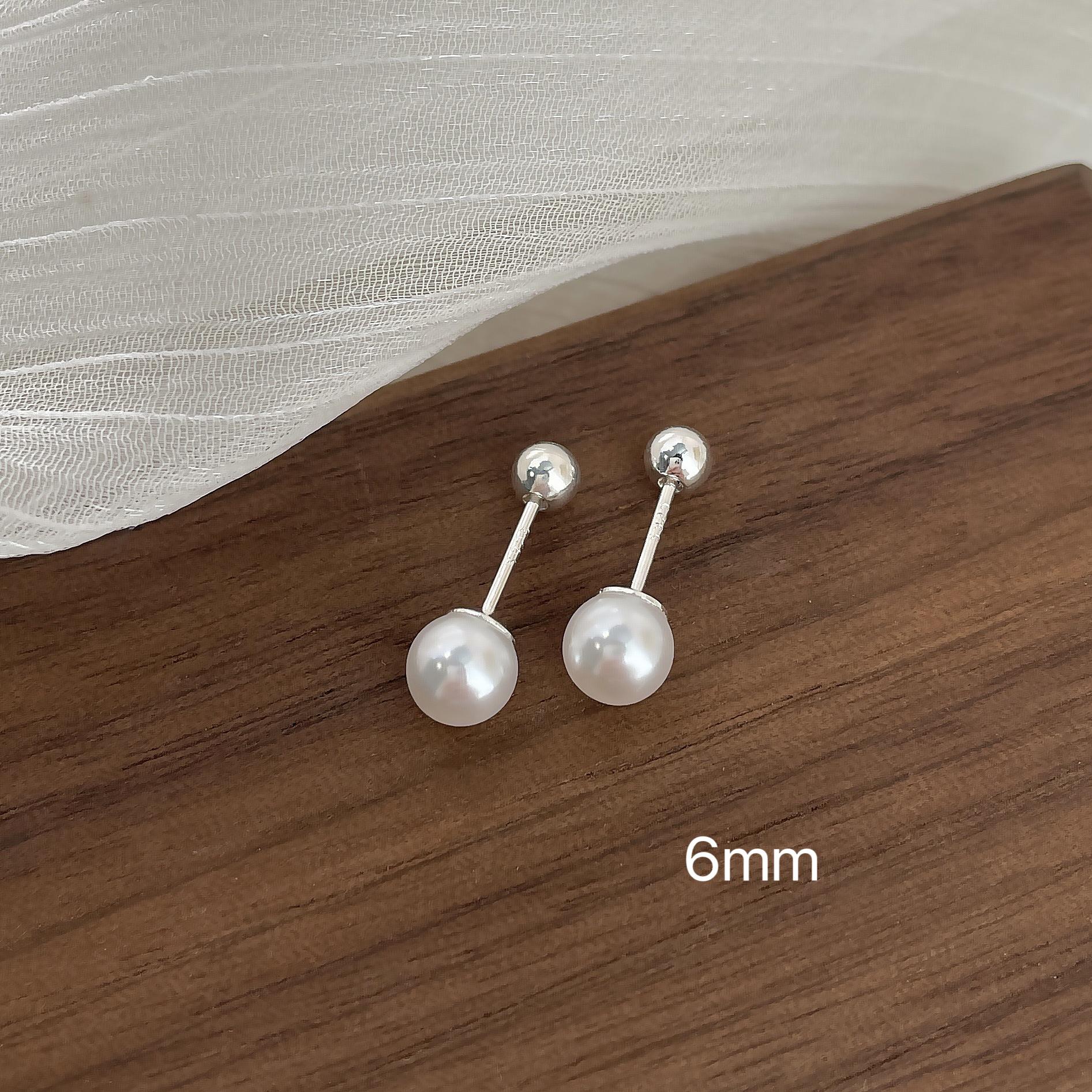 

Изысканные серьги-гвоздики в виде спиральной жемчужины для женщин — элегантный и уникальный дизайн, их никогда не нужно снимать.