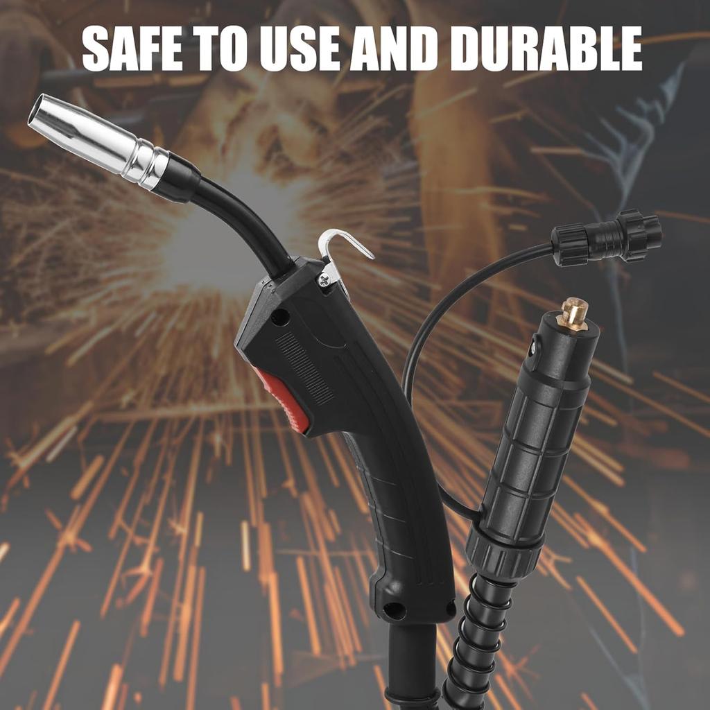 Semiautomatic F180 180A 14AK Airless Welding Gun 2 Meters MIG Welding Gun Torch Stinger Small Welding Machine Flux Cored Wire