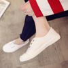 2025 Women's Casual Slip-On Canvas Shoes - Versatile White Flats