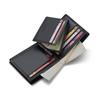 WILLIAMPOLO Men's Wallet 7 Card Holders Purse For Men Leather Luxury Credit Card Wallet Male Small Purse Gift P24QB400