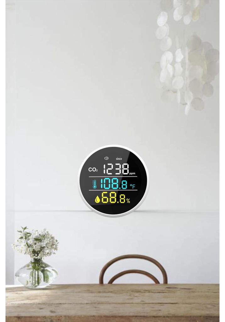 Home 3-in-1 CO2 Detector, Thermometer & Hygrometer with Infrared Probe (Expert Choice, 2025)