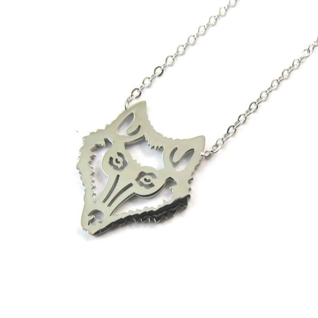 

Les Trésors De Lily [N3370] - Стальное ожерелье Majestic Wolf (45 см)