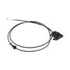 Bonnet Hood Release Cable Wire Black Fit for 2004-2009 Mazda 3 BP4K-56-720C