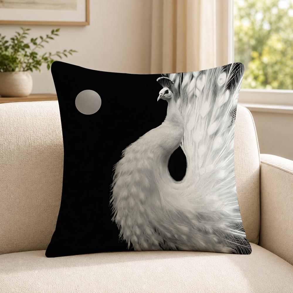 Rapper ZZICO Cushion Cover Soft Short Plush SkinFriendly Cushion Case for MultiScene Use