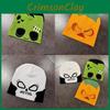 Halloween Skull Pumpkin Pattern Knitted Cap With Show Eyes Fashion Casual Hat