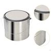 Empty Paint Can Metal Bucket Iron, Multipurpose, with Lid, Container Pail for