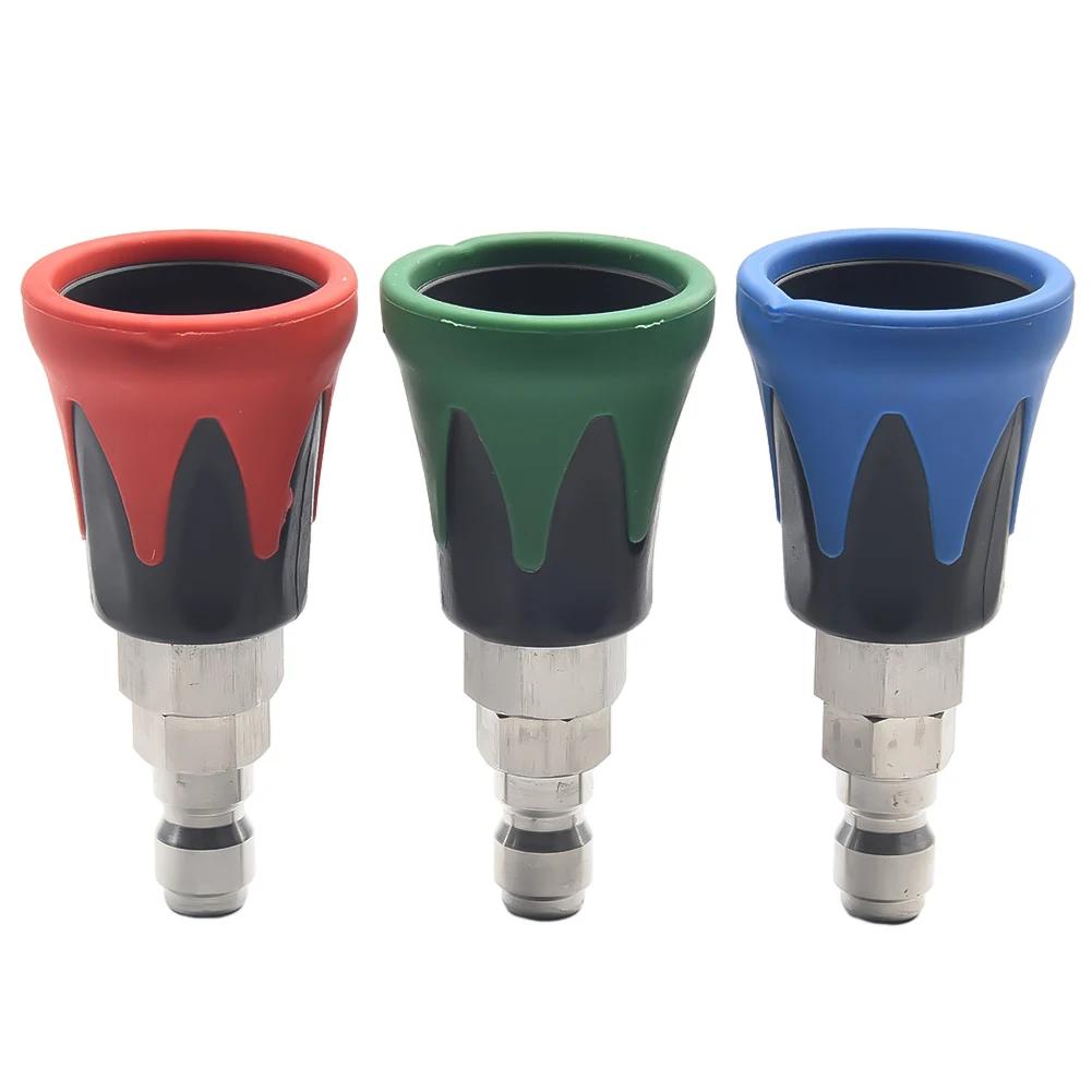 Landscape Power Equipment High Pressure Cleaning Machine Nozzle 15 ° 25 ° 40 ° High Pressure Cleaning Machine Replacement Nozzle
