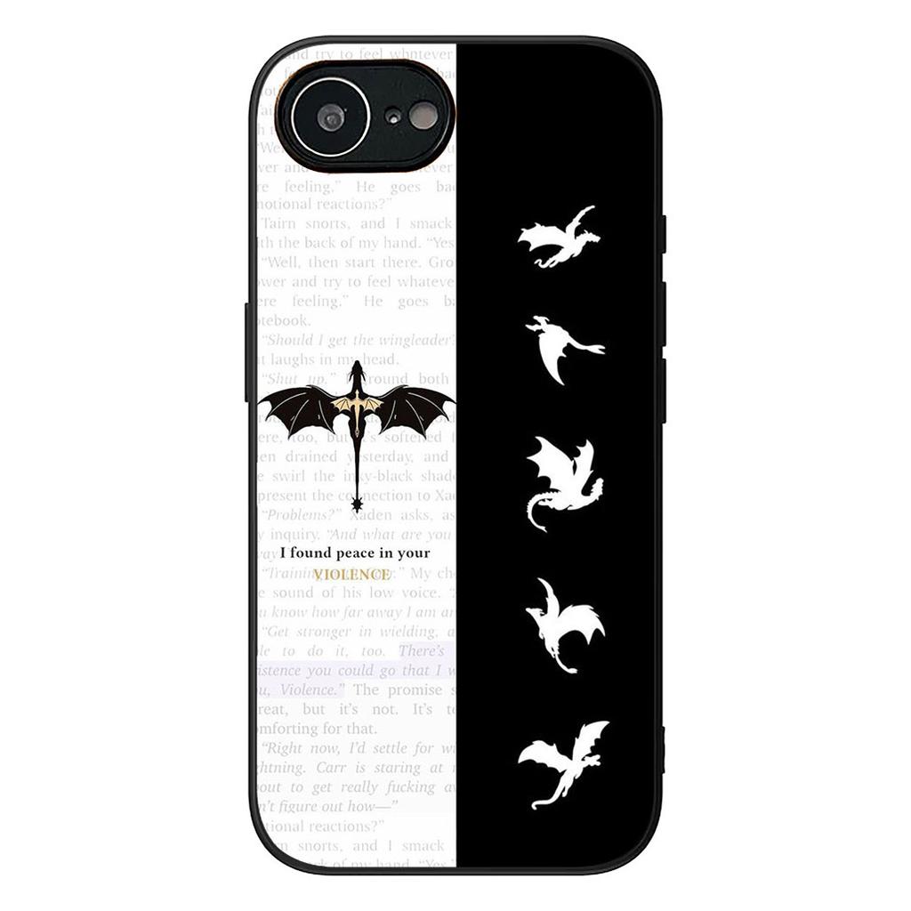Books Poster Fourths Wing Protective Cover for Samsung Galaxy S25 Edge S24 S23 FE Plus Ultra A16 A15 A55 A57 5G Phone Case