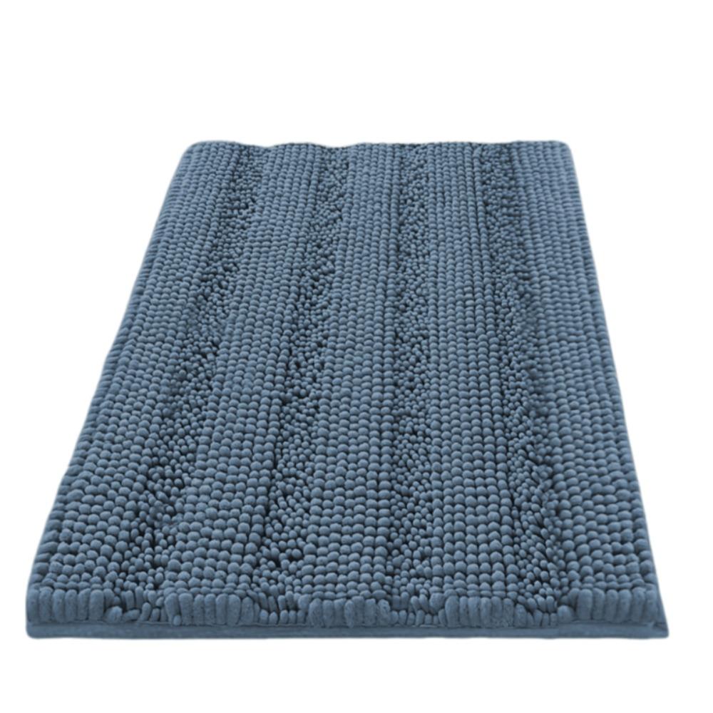 Shaggy Hair Chenille Bath Mat Non-Slip Kitchen Floor Mat Practical Small Carpet  Bedroom