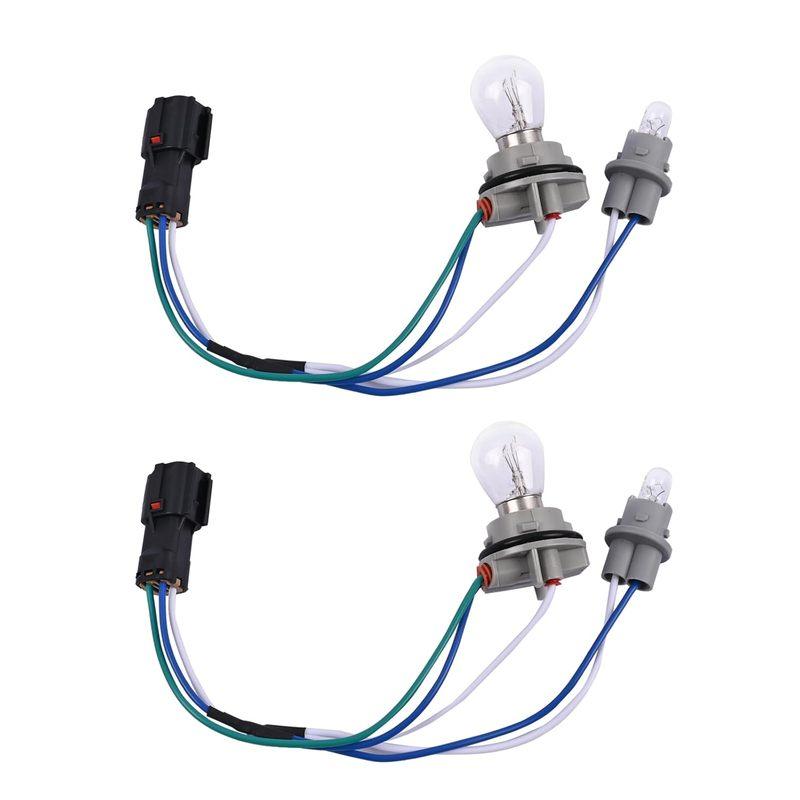 

2 Pcs Rear Tail Light Lamp Socket Wire Harness 92480-D9020 Compatible with Kia Sportage 2017 2018 2019 EX LX SXL SX 4 Door