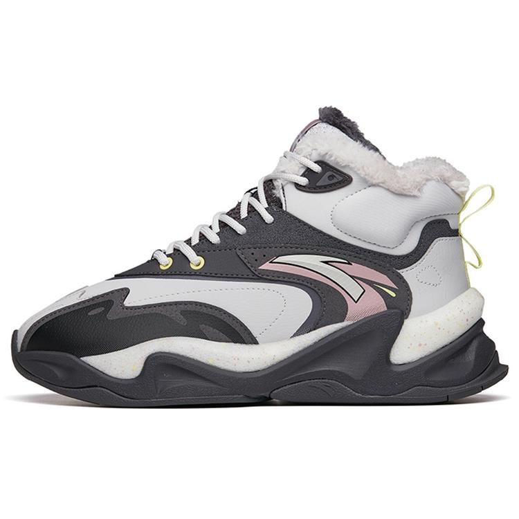 

Anta Pulse High top Casual Shoes Men s Gray 112148933R-1 41