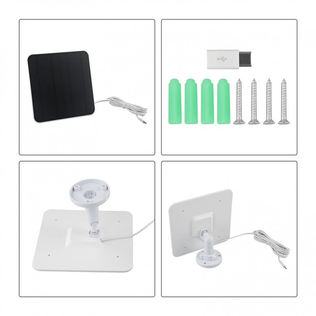 Compatibility Solar Panel Doorbell Easy Installation