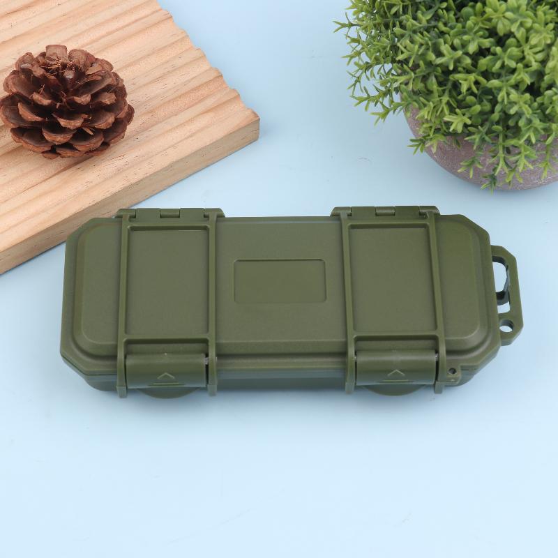 Folding Knife Storage Box Durable Shockproof Camping Box Sealed Carry Box Wear Resistant Sealed Storage Box Equipment Dry Box