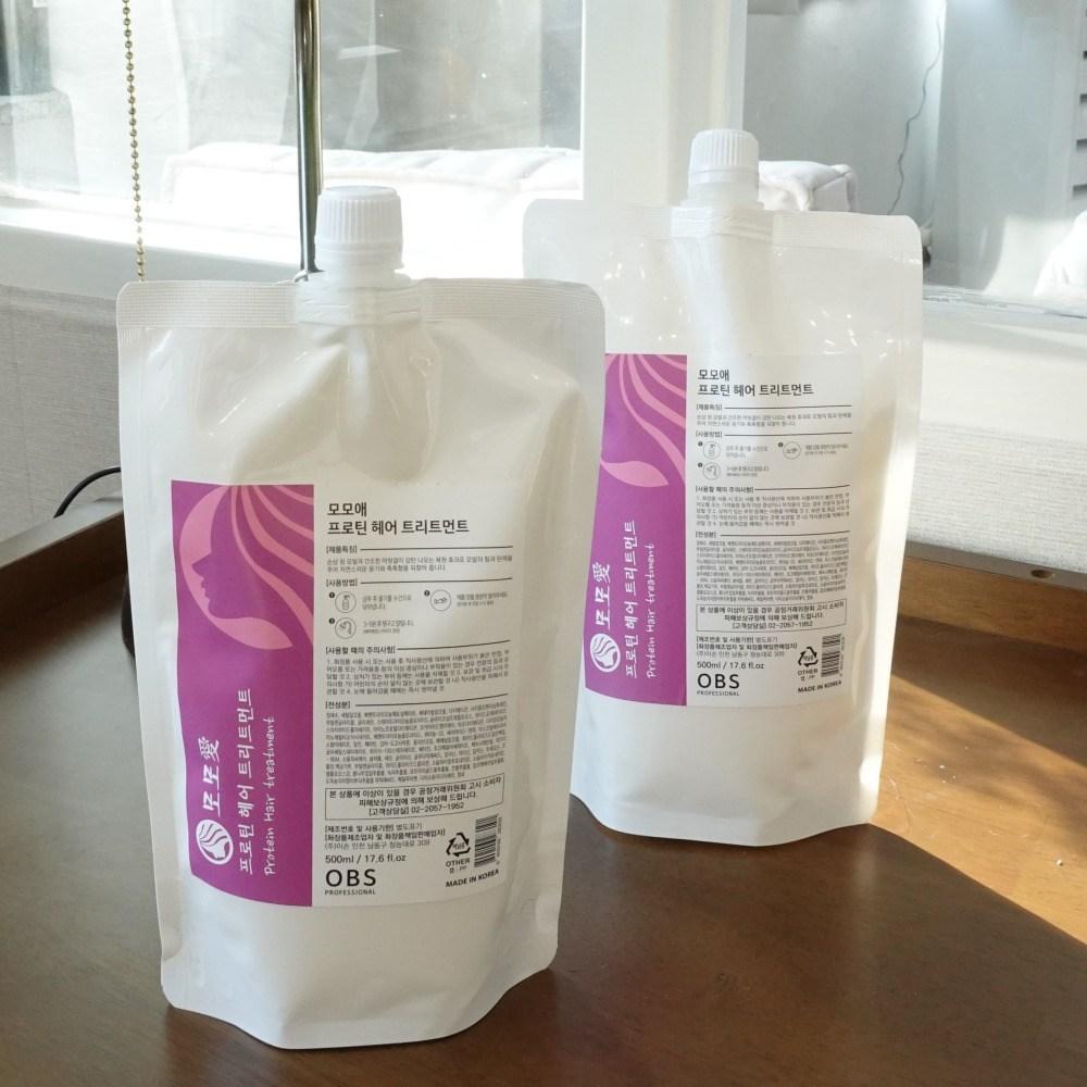 Momoae Protein Hair Highly Concentrated Treatment Professional Extremely Damaged Protein Hair Clinic Hair Pack, 1 Pack, 500ml