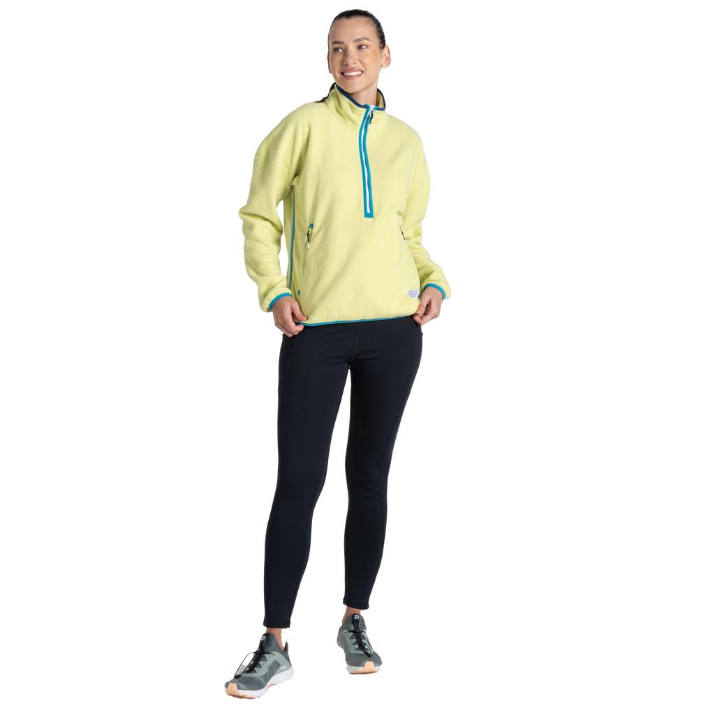 CRAGHOPPERS Womens/Ladies CO2 Renu Technology Half Zip Fleece Top