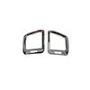 For Buick Regal 2009-2017 Silver Steel Console AC L&R Air Outlet Vent Trim 2PCS