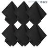 Panni Detergenti Premium in Microfibra per Occhiali da Vista/Sole, Colore Nero, Set da 10 Pezzi - Accessori per Occhiali
