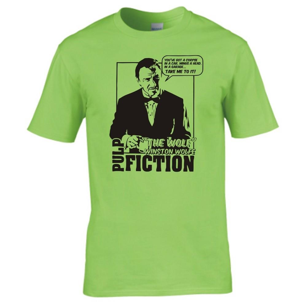 Inspiriert von Pulp Fiction Winston Wolfe Der Wolf T-Shirt
