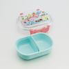 Skater Lunch 1 with Fluffy Meal Made in Animal New Horizons Kids' Box, Tier, 360ml, Inner, Dome-Shaped, Container, Antibacterial, Japan, Crossing