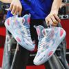 Chaussures de basket en maille antidérapantes, résistantes à l'usure et amortissantes, chaussures de compétition professionnelles réelles, collégiens, chaussures de sport, hommes