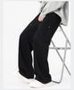 Men's American Style Casual Drapey Trousers: Spring/Autumn Loose Wide-Leg Sports Pants
