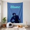 Johnny Depp (1) Customizable Name Decorative Wall Tapestry Ideal Choice for Wall Decor In Bedrooms Living Rooms Dorms and Home