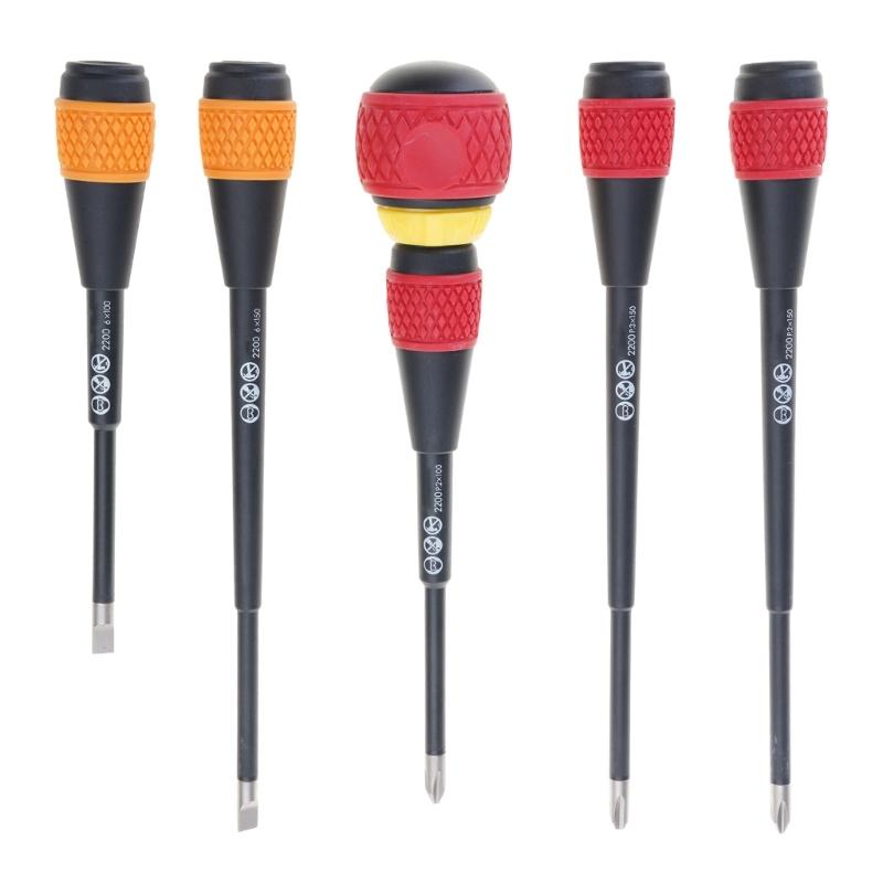

Pack Of 5 Ergonomic Ratchet Screwdriver For Long Lasting Performances In Diverse Applications Professional And Home Use 1