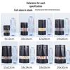 Black Aluminum Foil Windowed Stand-Up Self-Sealing Bag for Black Tea, Thick Printed Plastic Portioning Bag