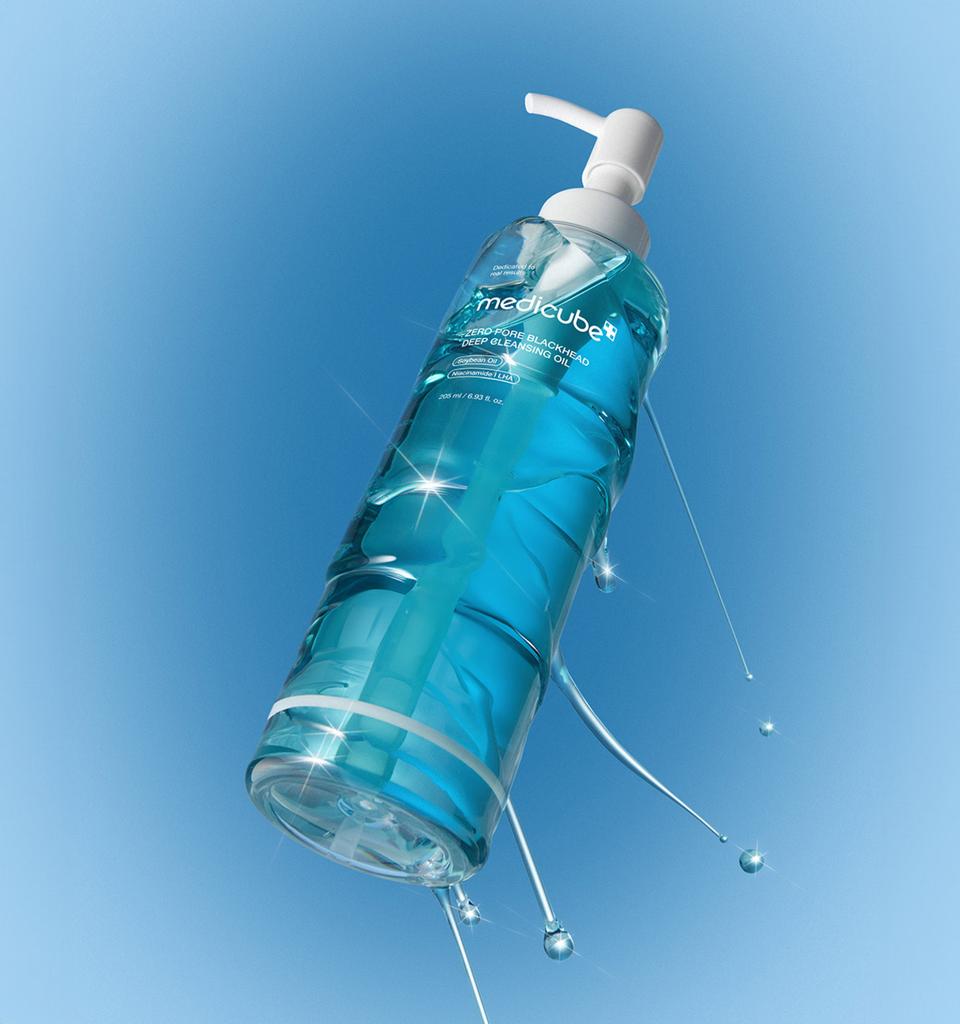 MEDICUBE Zero Pore Blackhead Deep Cleansing Oil 205ml