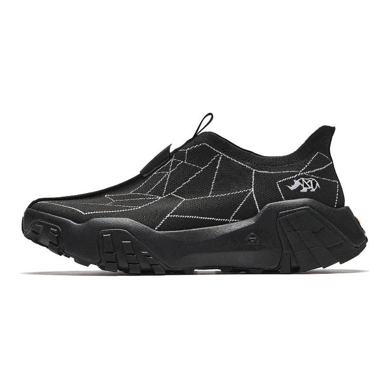 Anta men low top training shoes basic white papyrus black stylish casual 912547794S-3 39