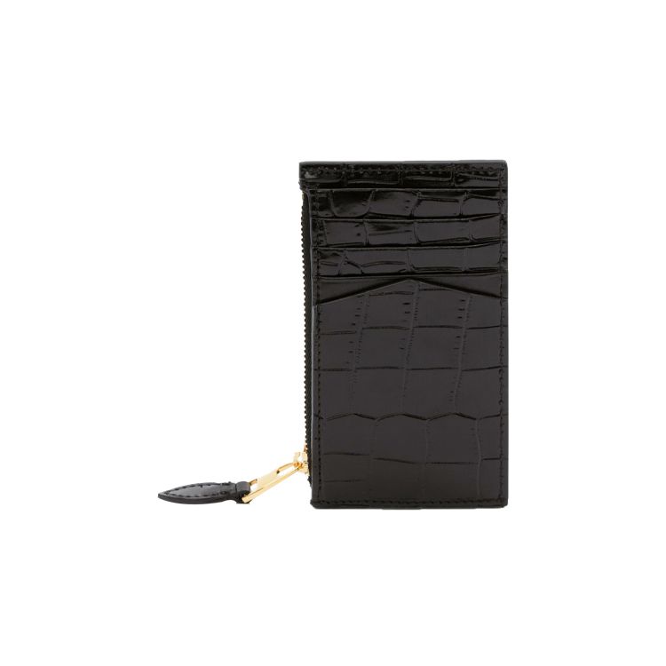 Alexander Mcqueen Zip Pouch Black Women Pouches 6320371JMFG1050