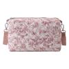 Floral Outdoor Diaper Bag Multifunctional Reusable Portable Stroller Organizer Bags with Stroller Hooks for All Strollers