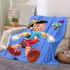 1pc, Pinocchio & Jiminy Cricket Blanket, Soft Blankets for Friends, Birthday Gift for Friends, Home Decor, Throw Blanket for Couch, Bed, Car, Travel,