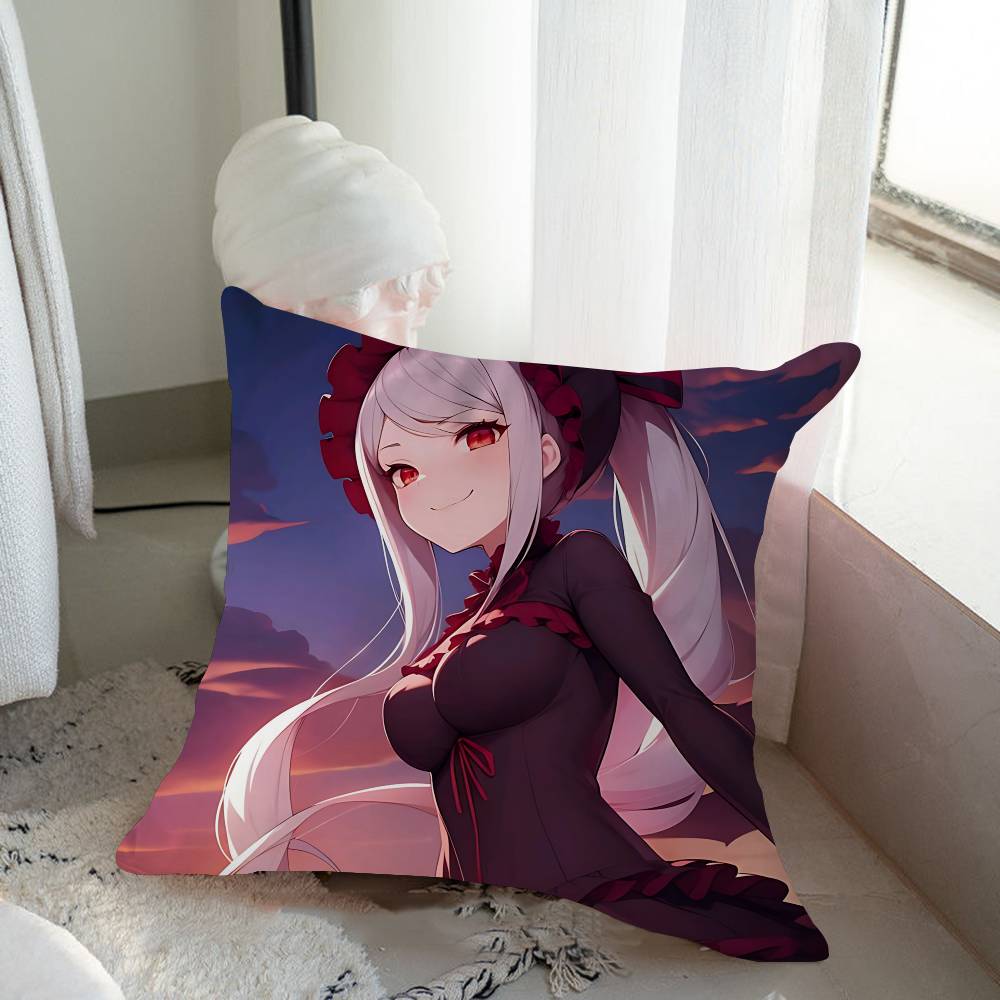 Anime S-Shalltear-Bloodfallen Pillow Gift Home Office Decoration Pillow Bedroom Sofa Car Cushion CoverPillow Case