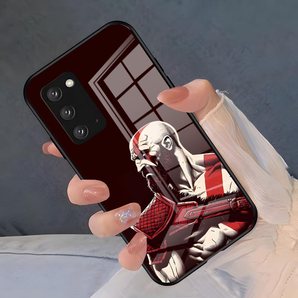 God Of Wars Phone Case For Samsung S26 S25 Plus S20 S20 Plus S22 Ultra S23 FE S21 Plus S21 Ultra Glass Cover
