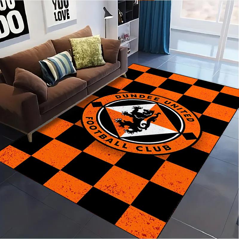 Dundee United FC Carpet Rug for Living Room Bedroom Home Sofa Decoration,Kids play Non-slip Floor Mat