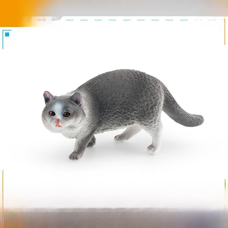Cat Animal Model Pvc Figurine For Kids Learning And Collectors Display