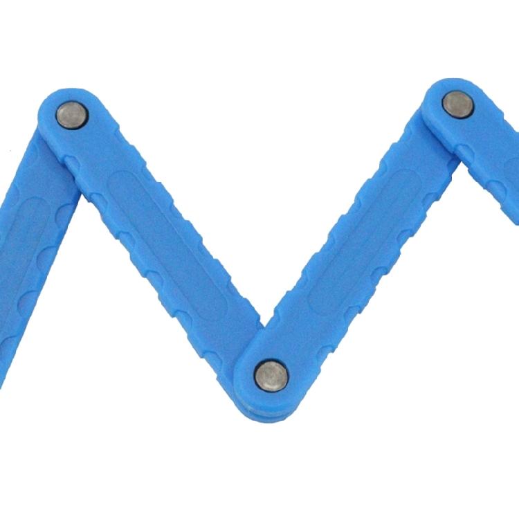 Fold-Up Secure Locking & Anti-Scratch Bike Lock Hardened Steel Folding Bike Lock