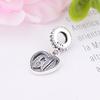 Fit Pan Charm Bracelet Authentic 925 Silver Alphabet & Numbers 18 21 50 60 Years Of Love Bead Making Berloque