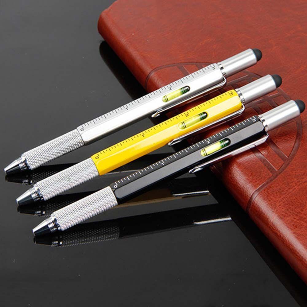 Mini Screwdriver Multi-function Tool Pen Measurement Ruler Ballpoint Pen Writing