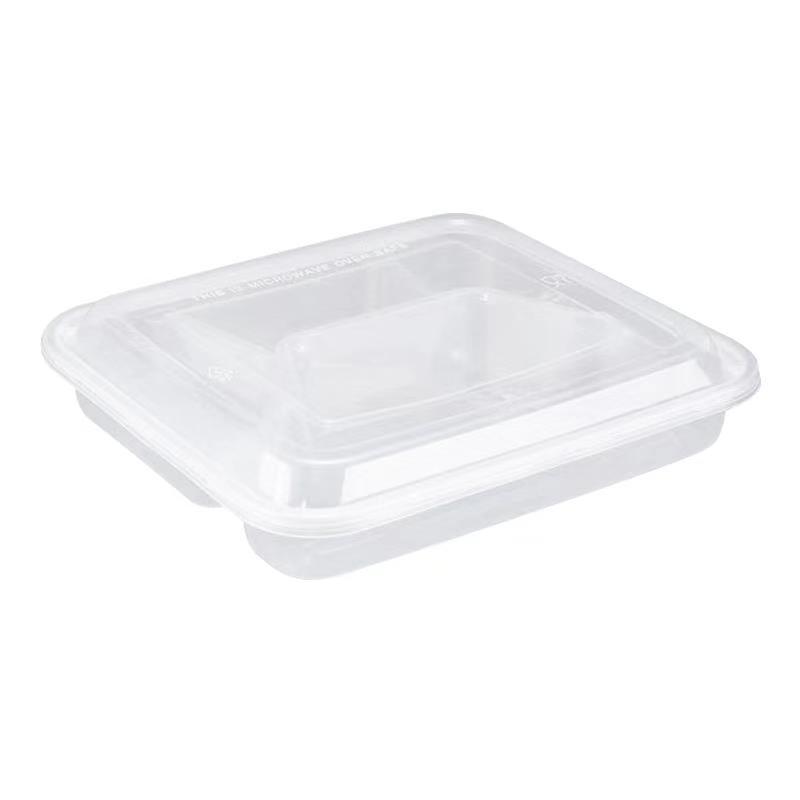 Anju Xiansen Transparent 4-Compartment Food Containers