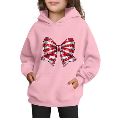 Sweatshirts For Teen Girls Hoodies Long Sleeve Drawstring Pullover Cute Printed Oversized Hoodie Christmas