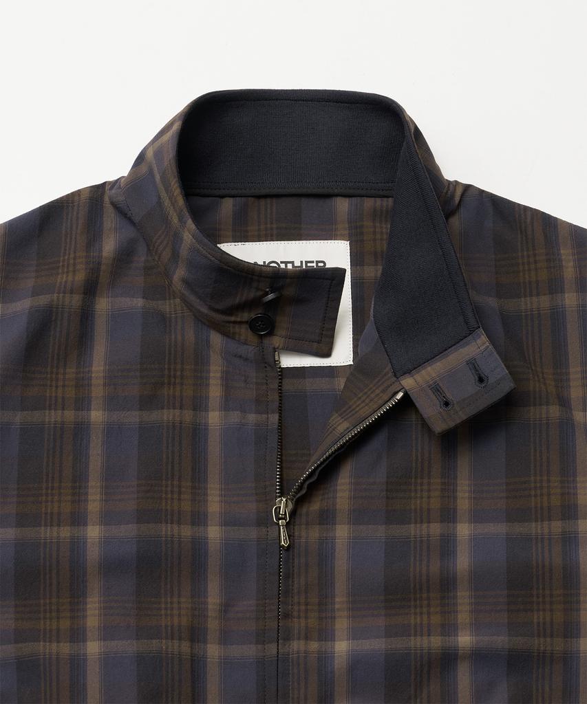 Another Office Huge Harrington Jacket (Old Violet-Check)