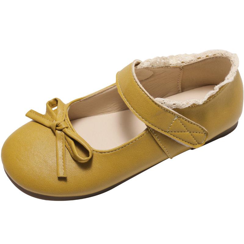 Red French round head inner height increase shallow mouth flat-soled single shoes women's summer 2025 new soft-soled ballet Mary Jane shoes