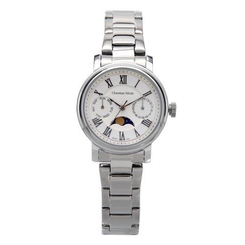 [Christian Mode] Christian Mode Women s Moon Phase Watch CM401WSS_L CM401WSS_L