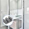 8 Pezzi Gancio Morbido in Silicone per Supporti da Parete per Bagno Installazione Facile Include Viti