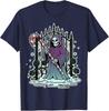 Gothic Skeleton Creepy Goth Christmas Dark Xmas Humor Unisex T-Shirt